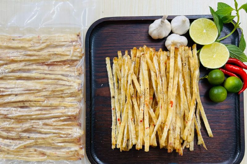 trải nghiệm khô cá ăn liền 3